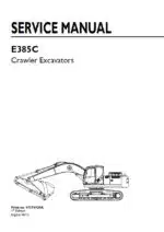 Photo 5 - New Holland E385C Service Manual Crawler Excavator 47374920A