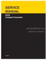 Photo 4 - New Holland EH35 Service Manual Compact Excavator 6-75740NA