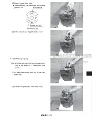 Photo 11 - New Holland EH35 Service Manual Compact Excavator 6-75740NA