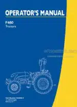 Photo 4 - New Holland F480 Operators Manual Tractor 84409819