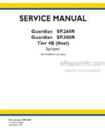 Photo 4 - New Holland Guardian SP.260R SP.300R Tier 4B (final) Service Manual Sprayer 47828487