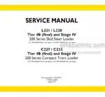Photo 4 - New Holland L221 L228 C227 C232 Tier 4B (final) and Stage IV Service Manual Skid Steer And Compact Track Loader 47683911