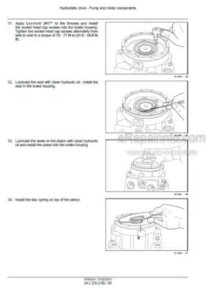 Photo 7 - New Holland T4.75V T4.85V T4.95V T4.105V Tier 3 Service Manual Tractor 47888375