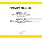 Photo 4 - New Holland L230 C238 Service Manual Skid Steer And Compact Track Loader 47674596