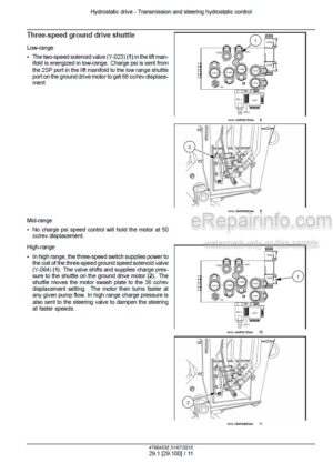 Photo 1 - New Holland Speedrower 130 Service Manual Self-Propelled Windrower 47904535