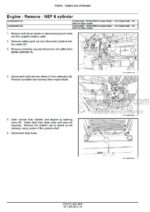 Photo 2 - New Holland Speedrower 220 260 Service Manual Self-Propelled Windrower 47824875