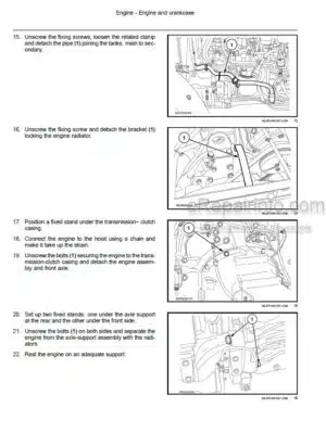 Photo 8 - New Holland T4.75V T4.85V T4.95V T4.105V Tier 3 Service Manual Tractor 47888375