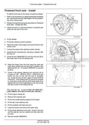 Photo 8 - New Holland T8.275 T8.300 T8.330 T8.360 T8.390 T8.420 CVT Service Manual Tractor 47533595