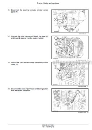 Photo 7 - New Holland T4030V T4040V T4050V T4060V Tier 3 Service Manual Tractor 47888353