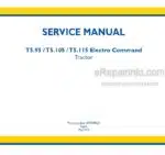 Photo 4 - New Holland T5.95 T5.105 T5.115 Electro Command Service Manual Tractor 47538922
