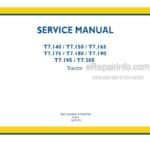 Photo 4 - New Holland T7.140 T7.150 T7.165 T7.175 T7.180 T7.190 T7.195 T7.205 Service Manual Tractor 47402793