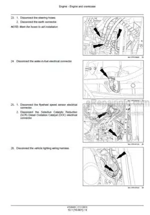 Photo 7 - New Holland T7.175 T7.190 T7.210 T7.225 and AutoCommand Stage IV Service Manual Tractor 47936461