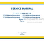 Photo 5 - New Holland T7.175 T7.190 T7.210 T7.225 and AutoCommand Stage IV Service Manual Tractor 47936461