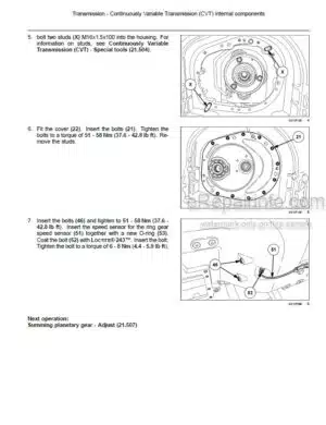 Photo 5 - New Holland T7.175 T7.190 T7.210 T7.225 and AutoCommand Tier 4B (Final) Service Manual Tractor 47936463