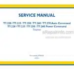 Photo 4 - New Holland T7.220 T7.235 T7.250 T7.260 T7.270 Service Manual Tractor