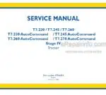 Photo 4 - New Holland T7.230 T7.245 T7.260 T7.270 and AutoCommand Stage IV Service Manual Tractor 47936454