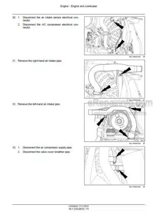 Photo 8 - New Holland T7.230 T7.245 T7.260 T7.270 and AutoCommand Stage IV Service Manual Tractor 47936454