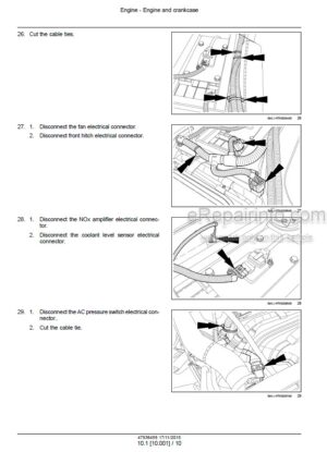 Photo 12 - New Holland T7.230 T7.245 T7.260 T7.270 and AutoCommand Service Manual Tractor 47936456