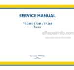 Photo 4 - New Holland T7.240 T7.245 T7.260 Service Manual Tractor 47770440A