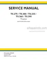 Photo 5 - New Holland T8.275 T8.300 T8.330 T8.360 T8.390 Service Manual Tractor 47442325
