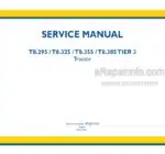Photo 4 - New Holland T8.295 T8.325 T8.355 T8.385 Tier 3 Service Manual Tractor 47681318
