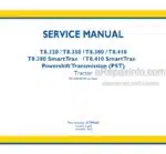 Photo 5 - New Holland T8.320 T8.350 T8.380 T8.410 Service Manual Tractor 47799440