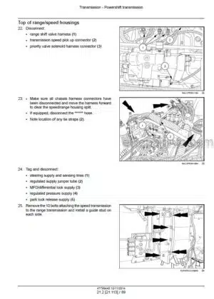 Photo 8 - New Holland T7.175 T7.190 T7.210 T7.225 and AutoCommand Stage IV Service Manual Tractor 47936461