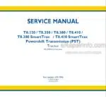 Photo 5 - New Holland T8.320 T8.350 T8.380 T8.410 Service Manual Tractor 47917993