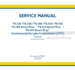 Photo 4 - New Holland T8.320 T8.350 T8.380 T8.410 T8.435 and T8.380 T8.410 T8.435 SmartTrax Service Manual Tractor 47799439