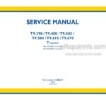 Photo 5 - New Holland T9.390 T9.450 T9.505 T9.560 T9.615 T9.670 Service Manual Tractor 47488219
