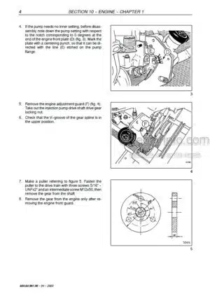 Photo 8 - New Holland T8.320 T8.350 T8.380 T8.410 Service Manual Tractor 47794972
