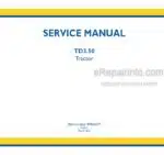 Photo 5 - New Holland TD3.50 Service Manual Tractor 47840677