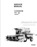 Photo 4 - New Holland TR95 Service Manual Combine 40009510