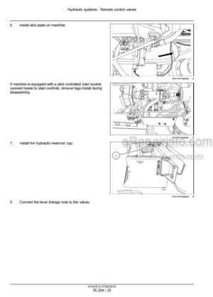 Photo 7 - New Holland Workmaster 50 60 70 Tier 4B (final) Service Manual Tractor 47866583
