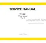 Photo 4 - New Holland W110C Tier II Service Manual Wheel Loader 47476332