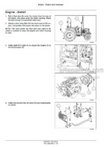 Photo 2 - New Holland Workmaster 33 Workmaster 37 Tier 4B (final) Service Manual Compact Tractor 47881877