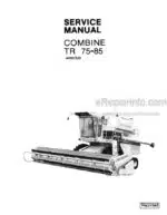 Photo 5 - Sperry New Holland TR75 TR85 Service Manual Combine 40007520