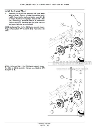 Photo 2 - Flexi Coil PD5700 Service Manual Precision Air Hoe Drill 87492432