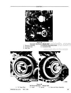 Photo 8 - Ford 1110 1210 Service Manual Tractor 42111020