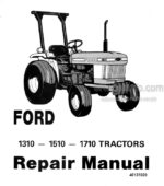 Photo 5 - Ford 1310 1510 1710 Repair Manual Tractor 40131020