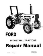 Photo 4 - Ford 230A 340A 445 530A 540A 545 Service Manual Industrial Tractor 40023021