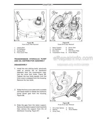 Photo 8 - Ford 455 Repair Manual Tractor Loader Backhoe 40045510