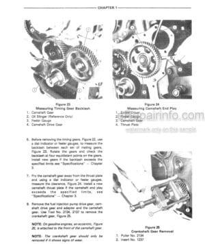 Photo 7 - Ford 455 Repair Manual Tractor Loader Backhoe 40045510