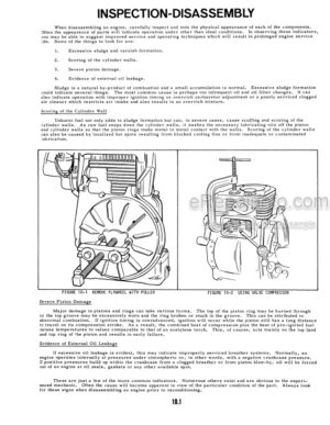 Photo 10 - Ford 80 100 120 140 Engine Repair Manual Lawn And Garden Tractor 40008020