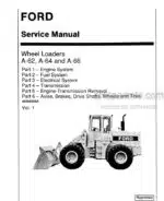 Photo 5 - Ford A-62 A-64 A-66 Service Manual Wheel Loader 40006230