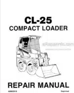 Photo 4 - Ford CL25 Repair Manual Compact Loader 40002510