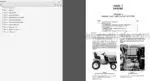 Photo 3 - Ford LGT14D LGT16D Service Manual Diesel Lawn And Garden Tractor 40001420