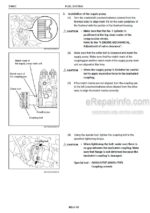 Photo 2 - Hino P11C-VC Supplement To Service Manual 84557350A Diesel Engine For New Holland E485C Excavator 84561180A