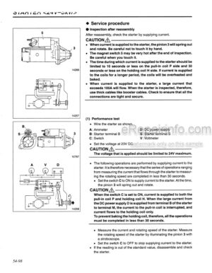Photo 3 - Mitsubishi 6D14 6D14-T 6D15-T 6D16 6D16-T 6D16-TL Service Manual Diesel Engine
