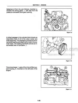 Photo 5 - New Holland 1089 1095 Repair Manual Bale Wagon 86614938